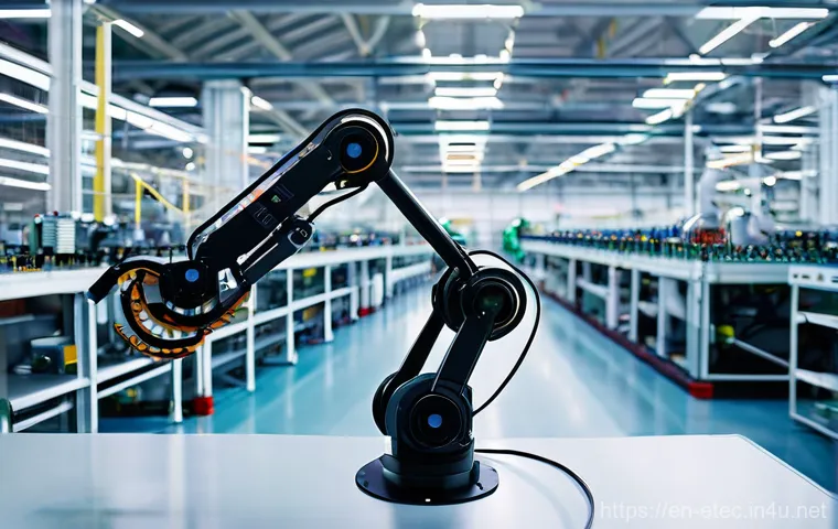 전자기술사와 로봇 공학의 융합 - **Prompt:** A highly detailed, close-up shot showcasing the complex internal electrical architecture...