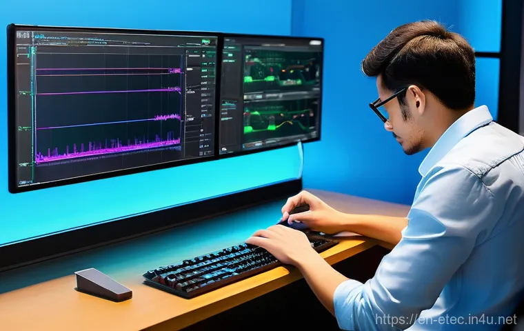 전자기술사 실기시험 시뮬레이션 준비 - **Prompt:** A young, focused electrical engineering student, wearing a casual but neat outfit like a...