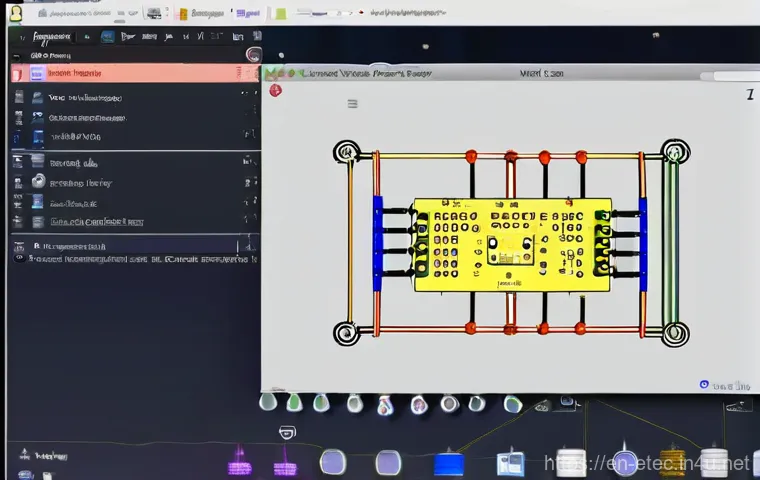 전자기술사 실기시험 시뮬레이션 준비 - **Prompt:** An experienced electronics engineer, dressed in a smart casual shirt and trousers, is me...