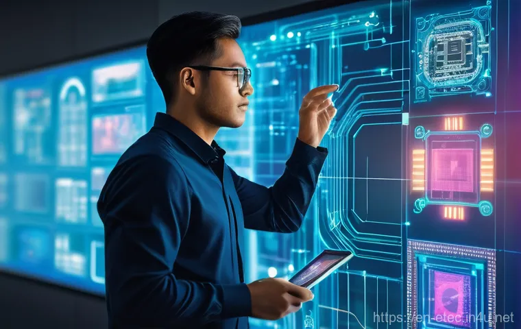 전자기술사와 전기회로 분석 사례 - **Prompt:** A futuristic, bright office or laboratory where an electrical engineer, dressed in a pro...