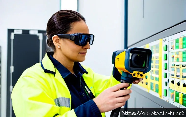 전자기술사와 관련된 자격증 활용 사례 연구 - Photorealistic electronics engineer in a modern North American manufacturing facility, wearing safet...